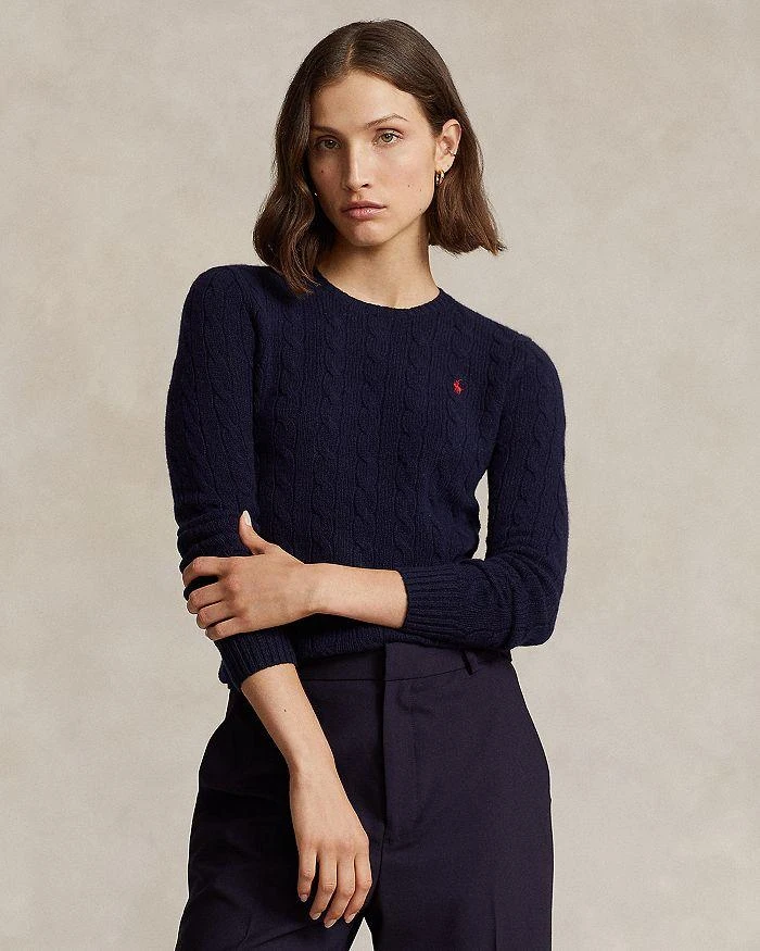 Ralph Lauren Cable Knit Wool & Cashmere Sweater 5