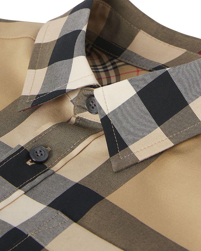 Burberry Boys' Owen Check Button Down Shirt