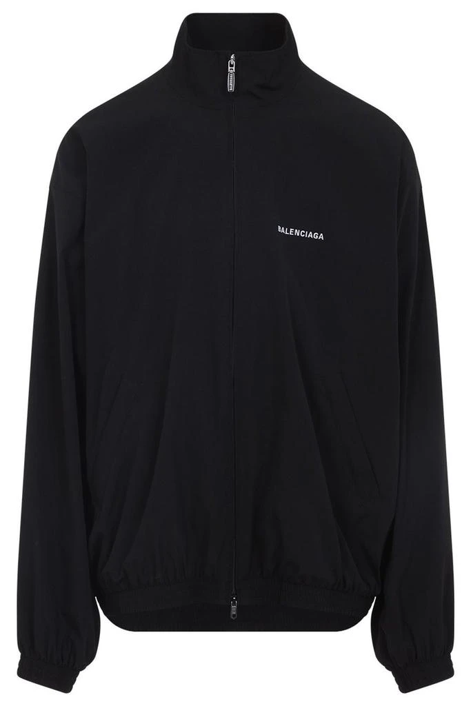 Balenciaga Balenciaga High Neck Zip-Up Jacket from Cettire