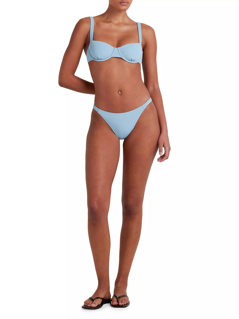 Peony Holiday Bikini Bottom