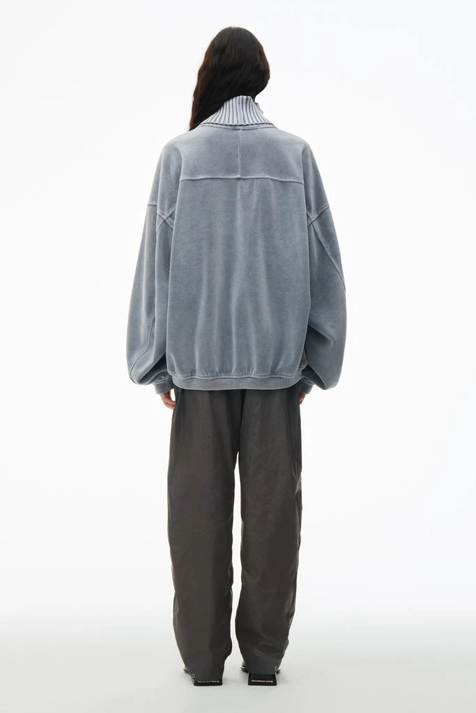 Alexander Wang articulated track pant in crisp nylon 4