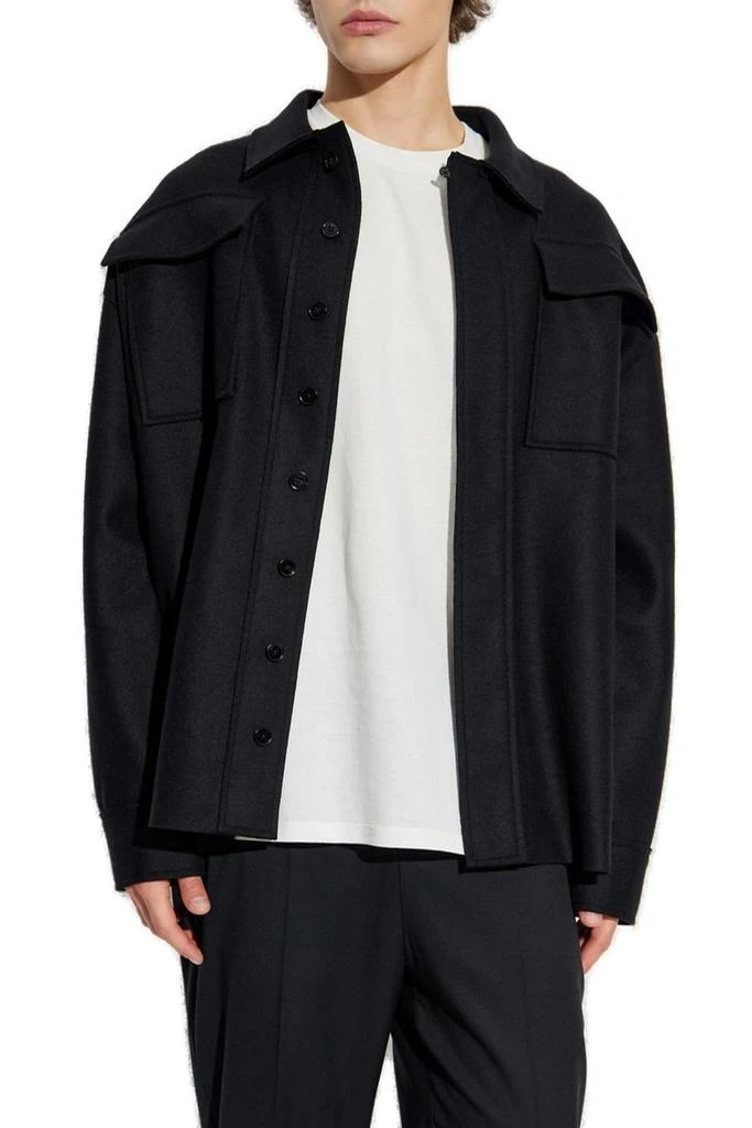 Jil Sander Jil Sander Long-Sleeved Felted Shirt 2