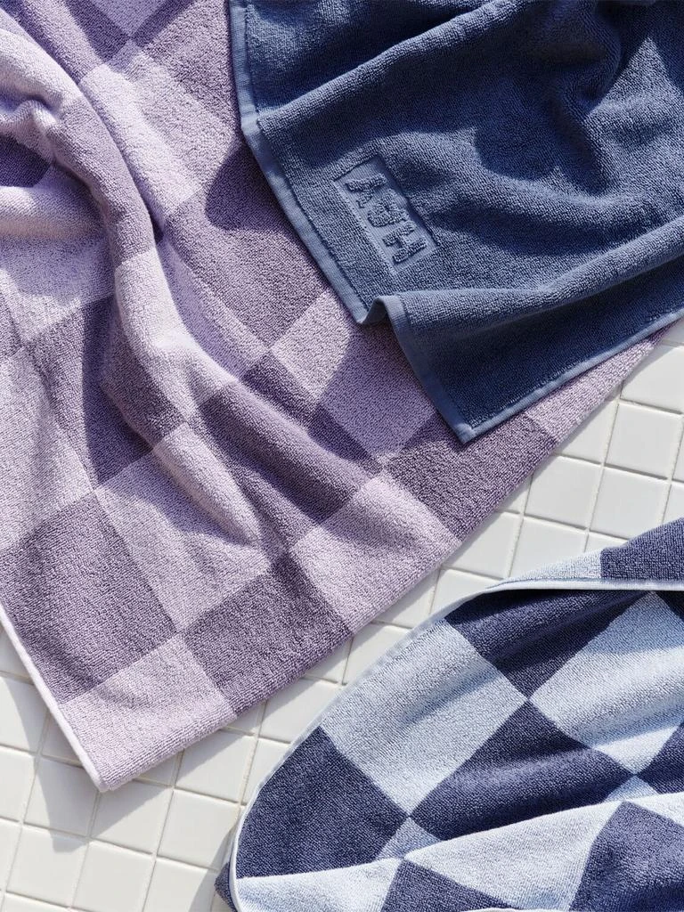 HAY Check Organic Cotton Bath Towel 1