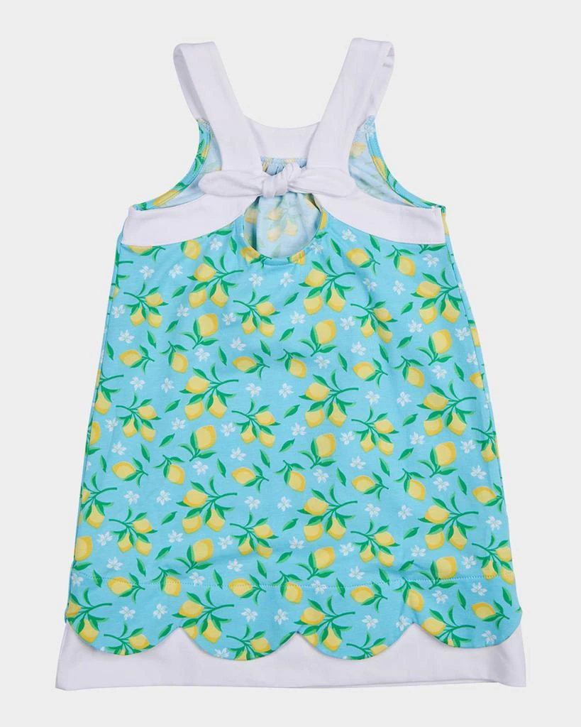 Florence Eiseman Girl's Sleeveless Lemon-Print Dress, Size 2-6 3
