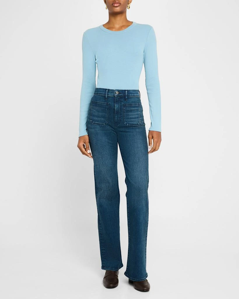 VERONICA BEARD Pruitt Long-Sleeve Tee 2