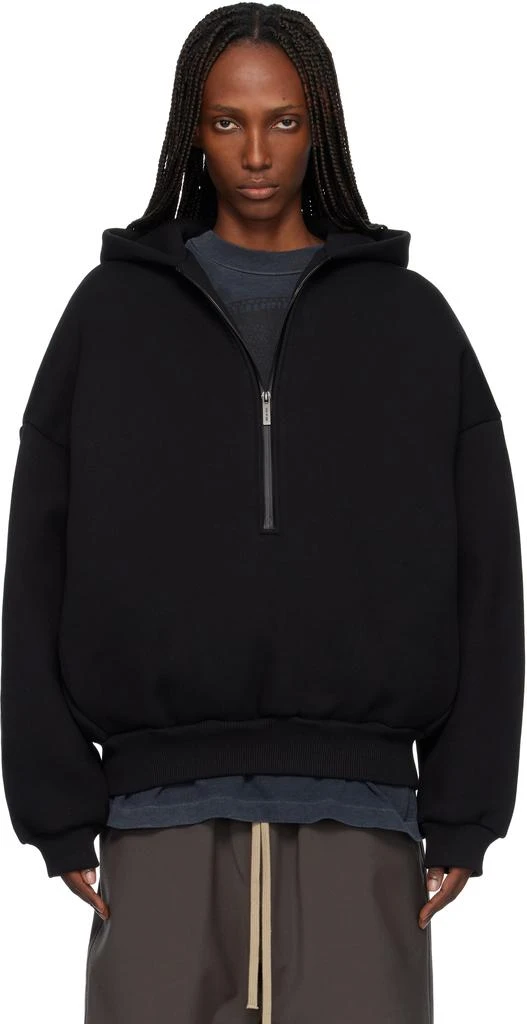 Fear of god Black Athletics Half Zip Hoodie