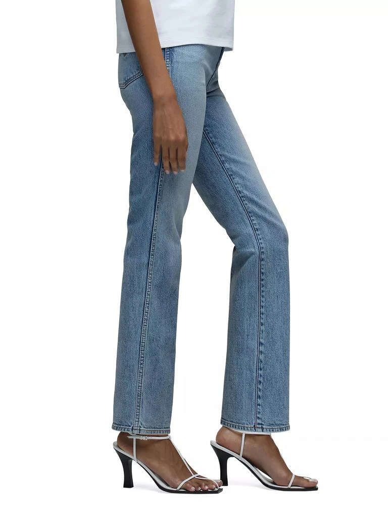 Hudson Brooks Nader x Hudson Breaux High-Rise Straight Ankle Jeans 5