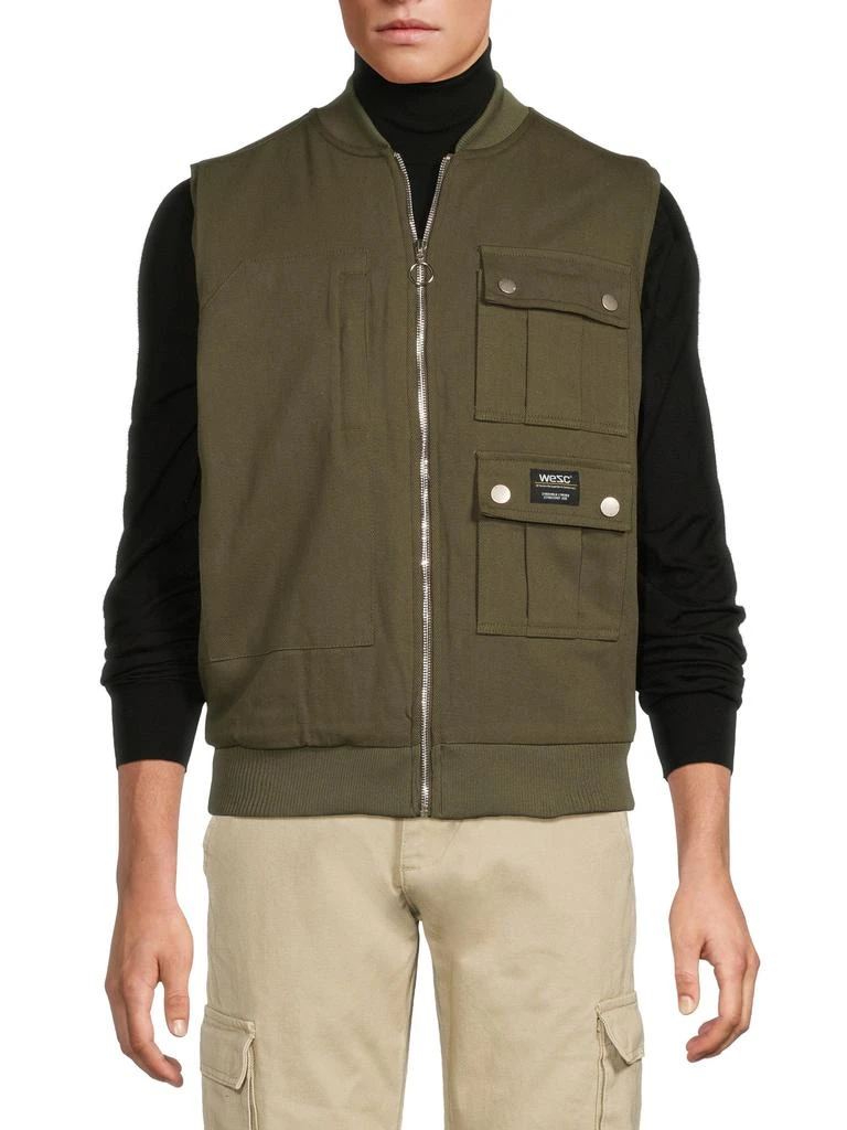 WeSC Cotton Padded Utlity Vest 1