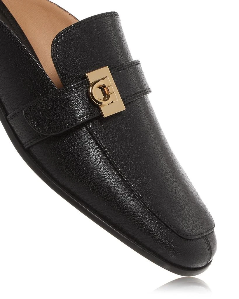 Salvatore Ferragamo Women
s Mavira Gancini Loafer Mules 5
