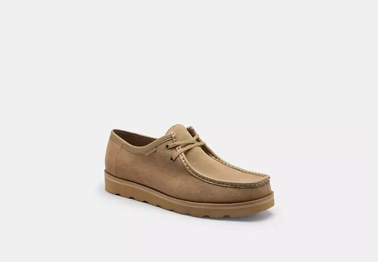Coach Chukka Shoe With Signature Canvas