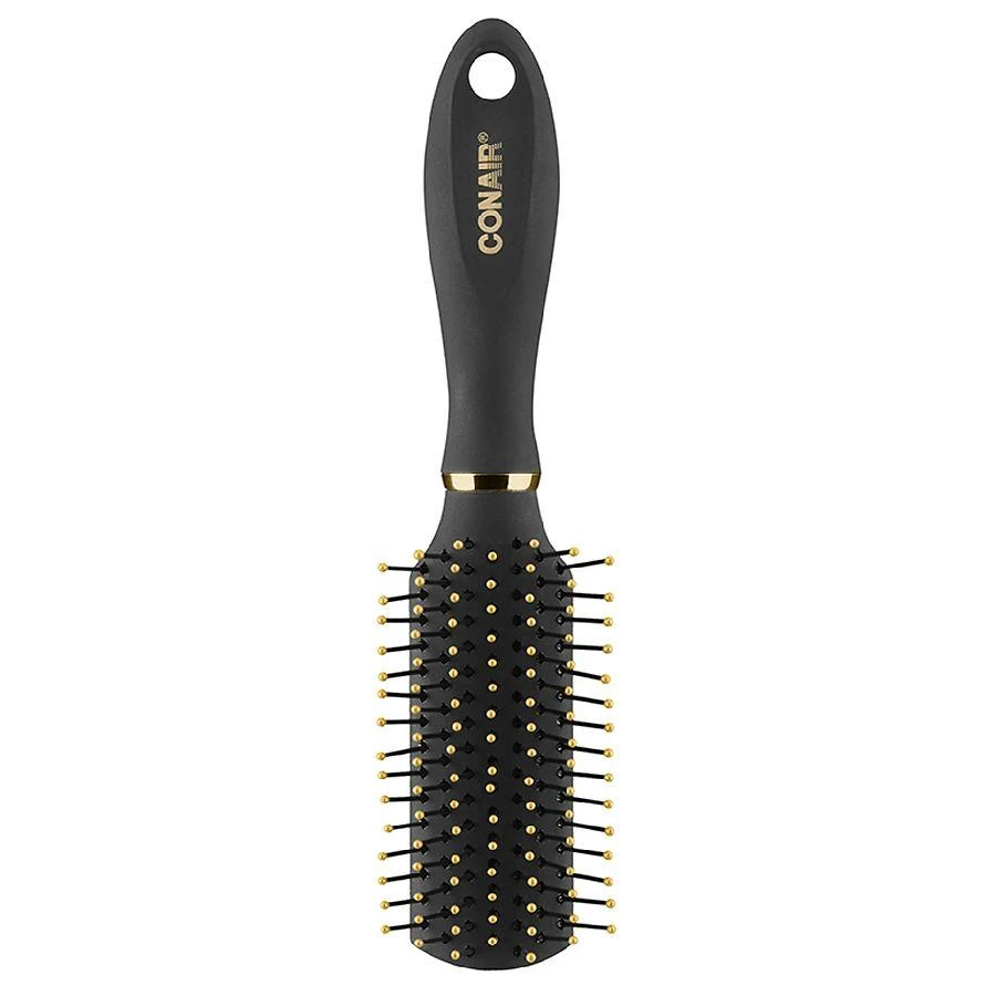 Conair Velvet Touch Detangling Hairbrush Set  Full Sized Cushion & Mid-Size All-Purpose 3