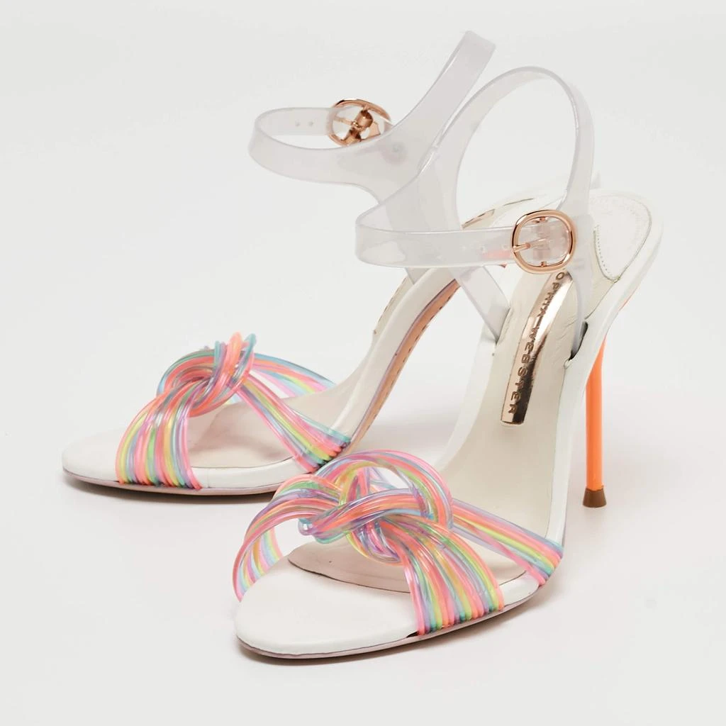 Sophia Webster Sophia Webster Multicolor PVC And Jelly Coralie Ankle Strap Sandals Size 36.5 2