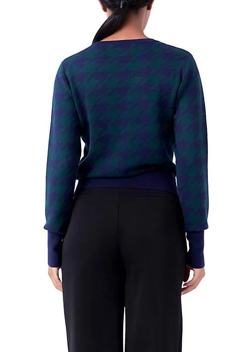 Endless Rose Knit Houndstooth Sweater 2