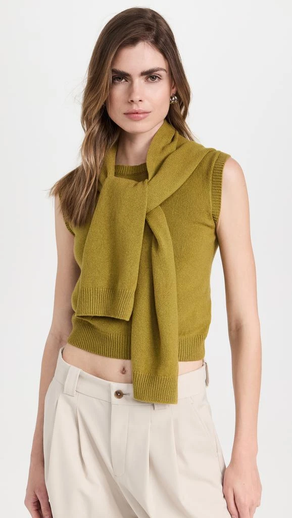 Commission Scarf Knit Top 6