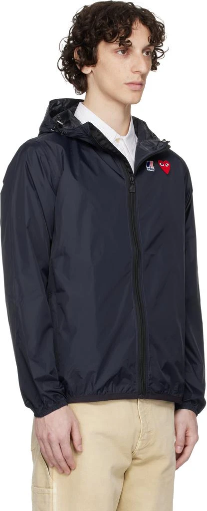 Comme des Garcons Navy K-Way Edition Full Zip Jacket 2