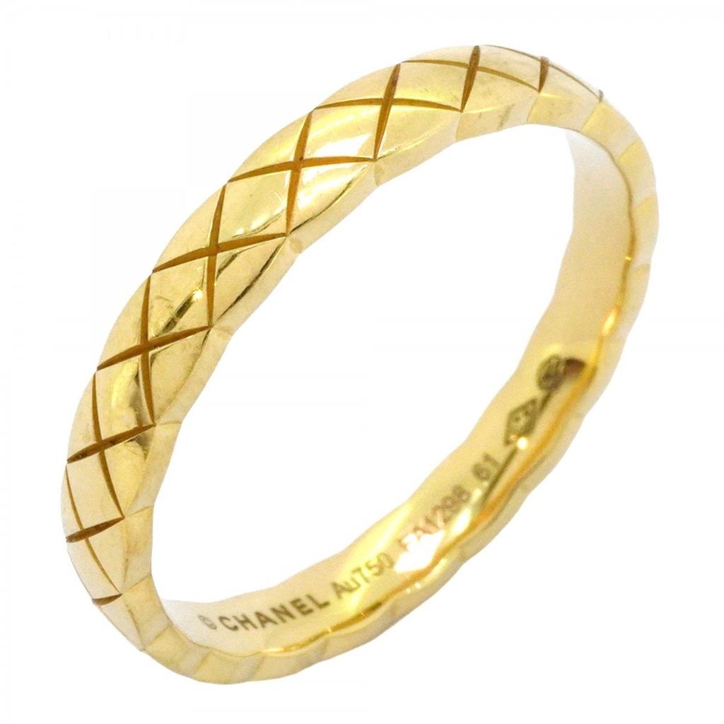 Chanel yellow gold (18K) Band Ring (Pre-Owned)