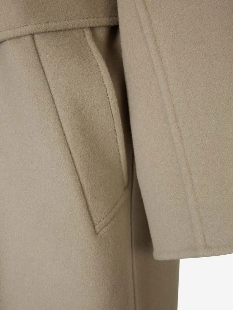AMI AMI Paris Single Breated Midi Coat 4