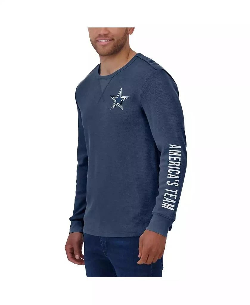 Fanatics Men's Navy Dallas Cowboys Washed Waffle-Knit Long Sleeve T-Shirt -  T-Shirts - Free Shipping - BeyondStyle