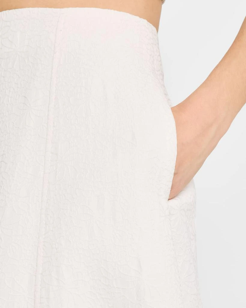 VERONICA BEARD Fellini Textured A-Line Skirt 5