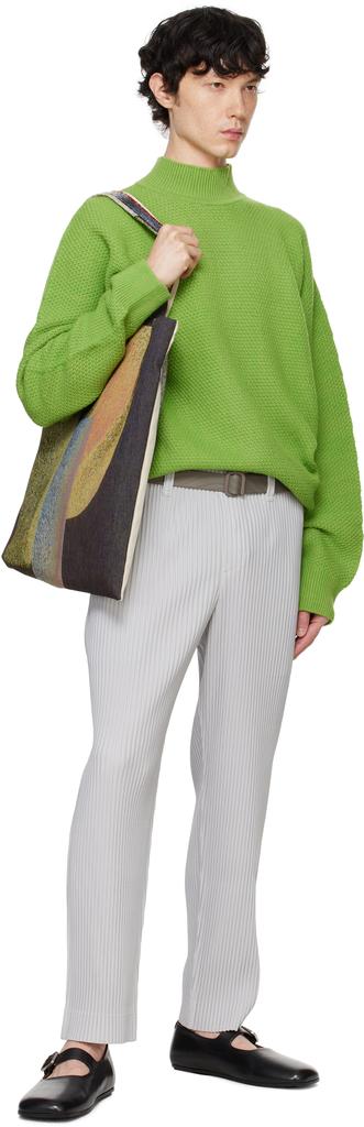 トップス HOMME PLISSE ISSEY MIYAKE RUSTIC KNIT HOMME PLISSÉ ISSEY MIYAKE Brown Rustic Knit Cardigan Homme Plisse