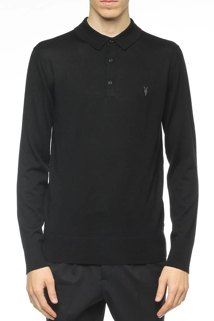 ALL SAINTS Wool polo shirt 3