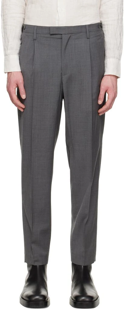 BARENA Gray Masco Tela Trousers 1
