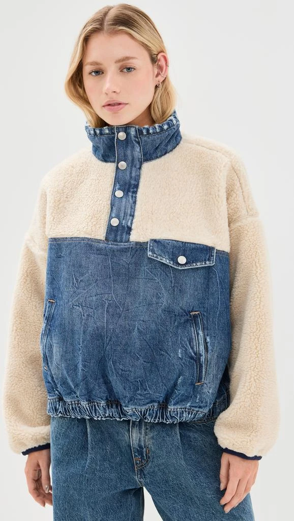 Ralph Lauren 3X1 Rigid Denim Lined Pullover 6