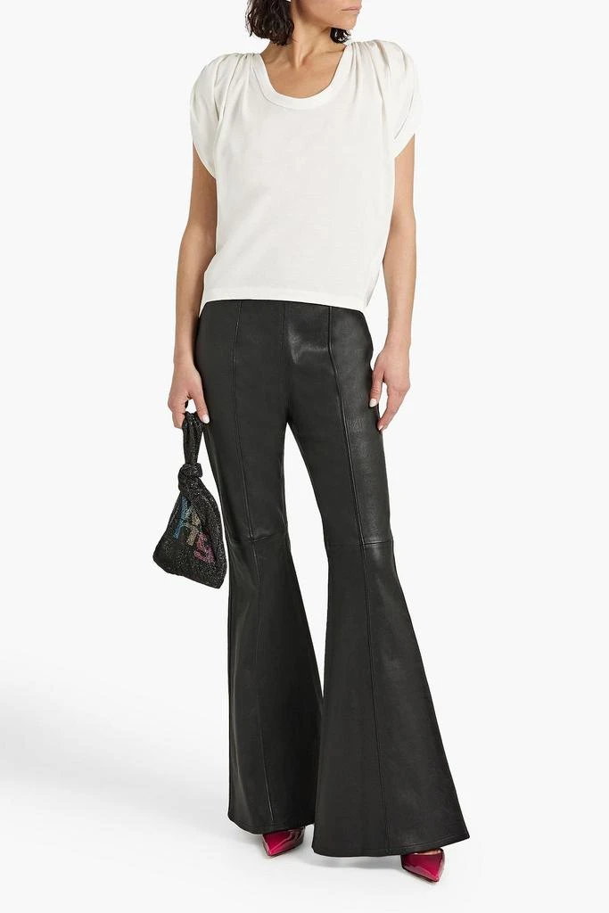 Alexander Wang Ruched cotton-jersey top 2