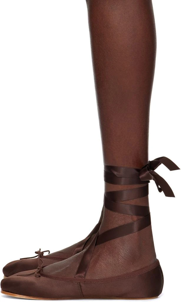 Repetto Brown Sophia Ballerina Flats 3
