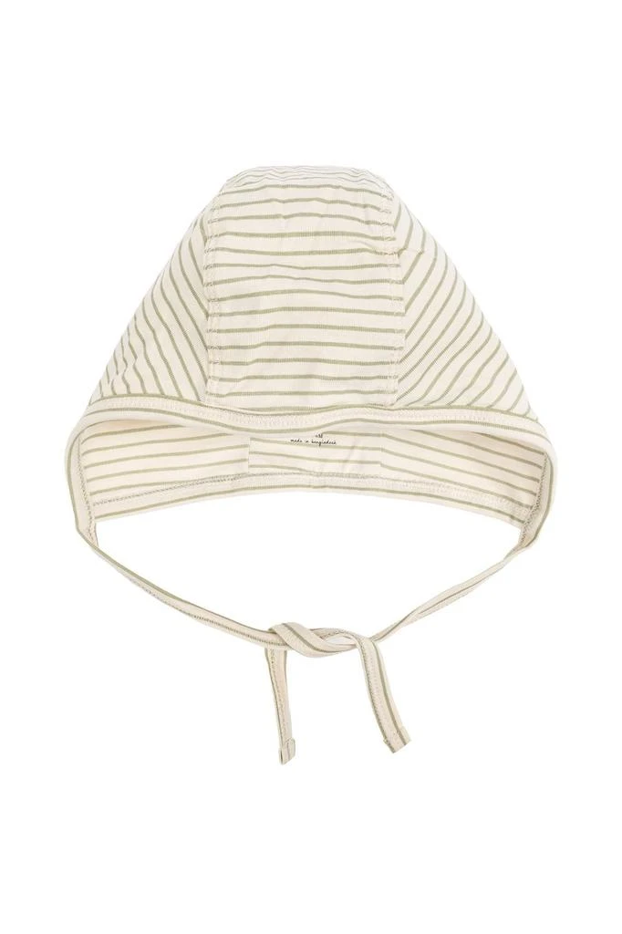Konges Slojd Konges Slojd Striped Infant Bonnet 3