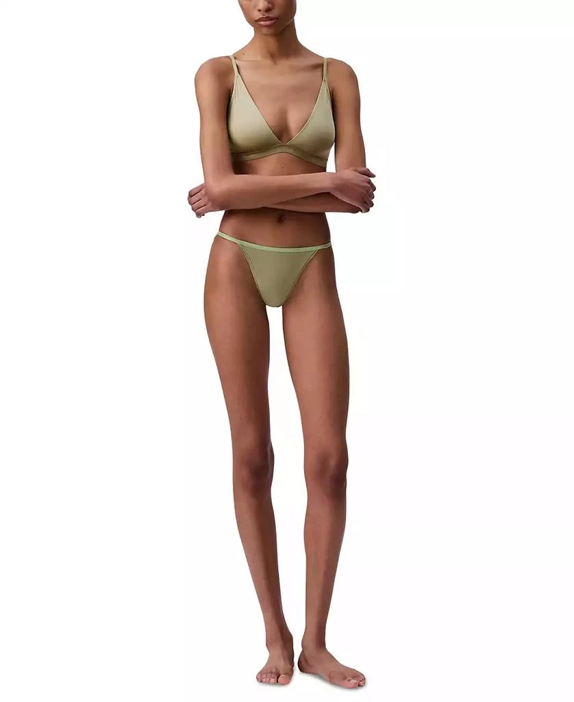 Calvin Klein Women's Ideal Micro String Bikini Underwear QD5176 5