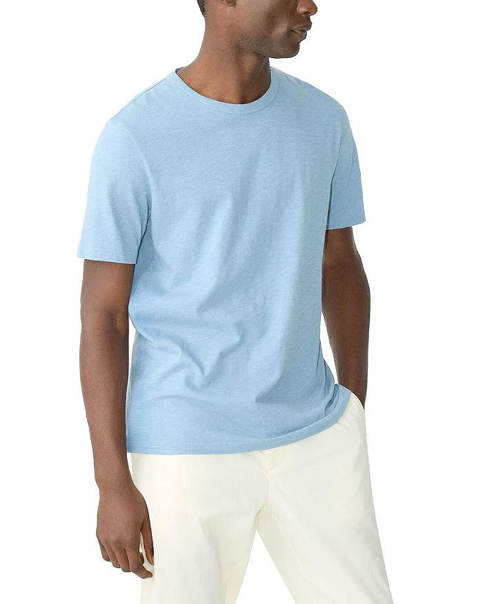 Theory Essential Tee in Cosmos Slub Cotton 4