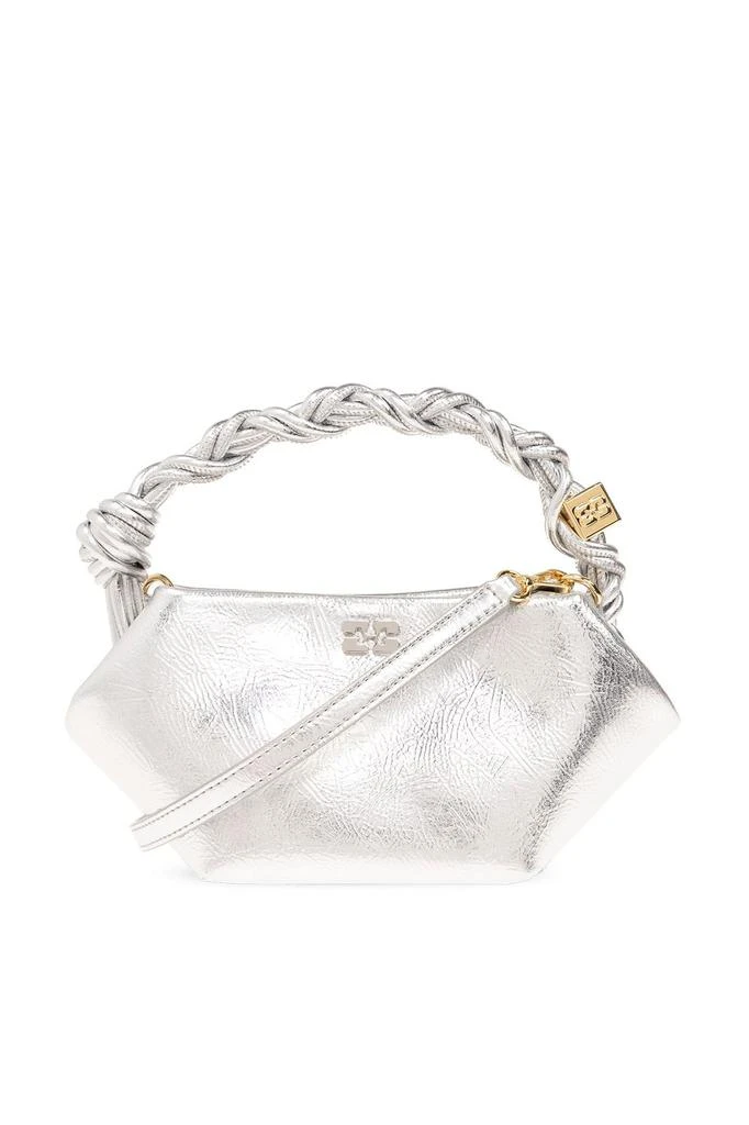 Ganni Ganni Bou Metallic Effect Mini Shoulder Bag 1