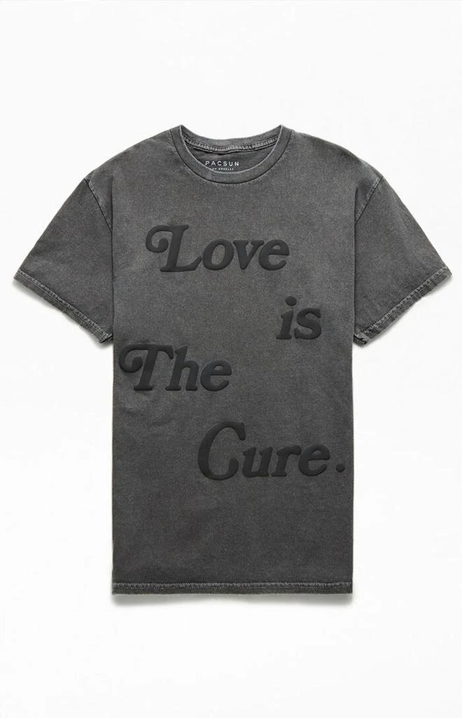 PacSun Love Is The Cure Puff Graphic T-Shirt 1