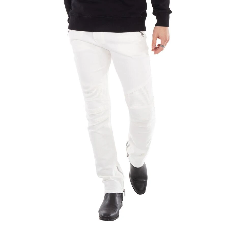 Balmain Balmain Slim Leg Biker Jeans, Waist Size 31" 1