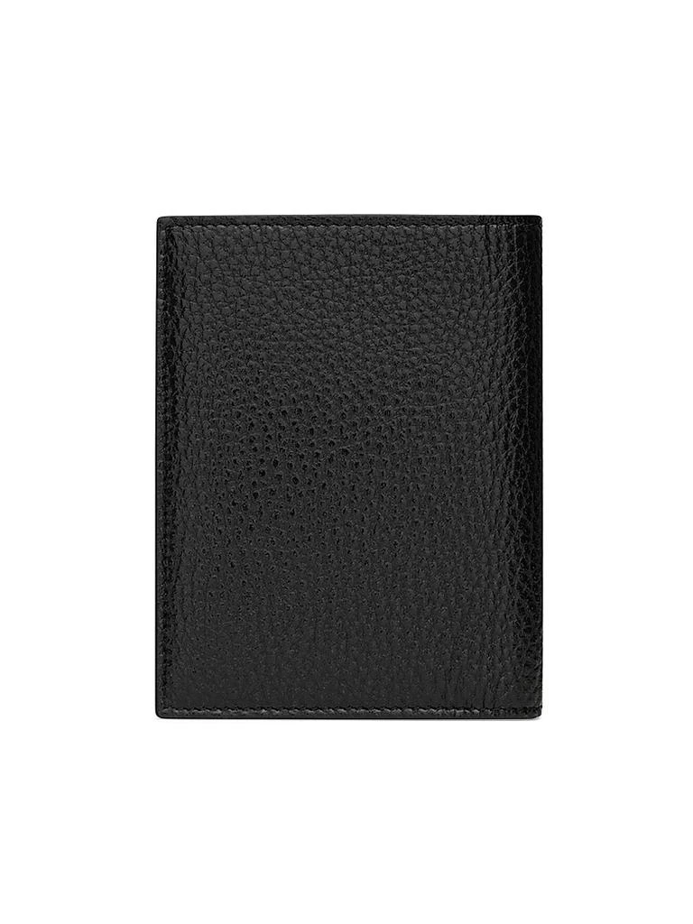 Yves Saint Laurent Tiny Cassandre Passport Case in Grained Leather 2