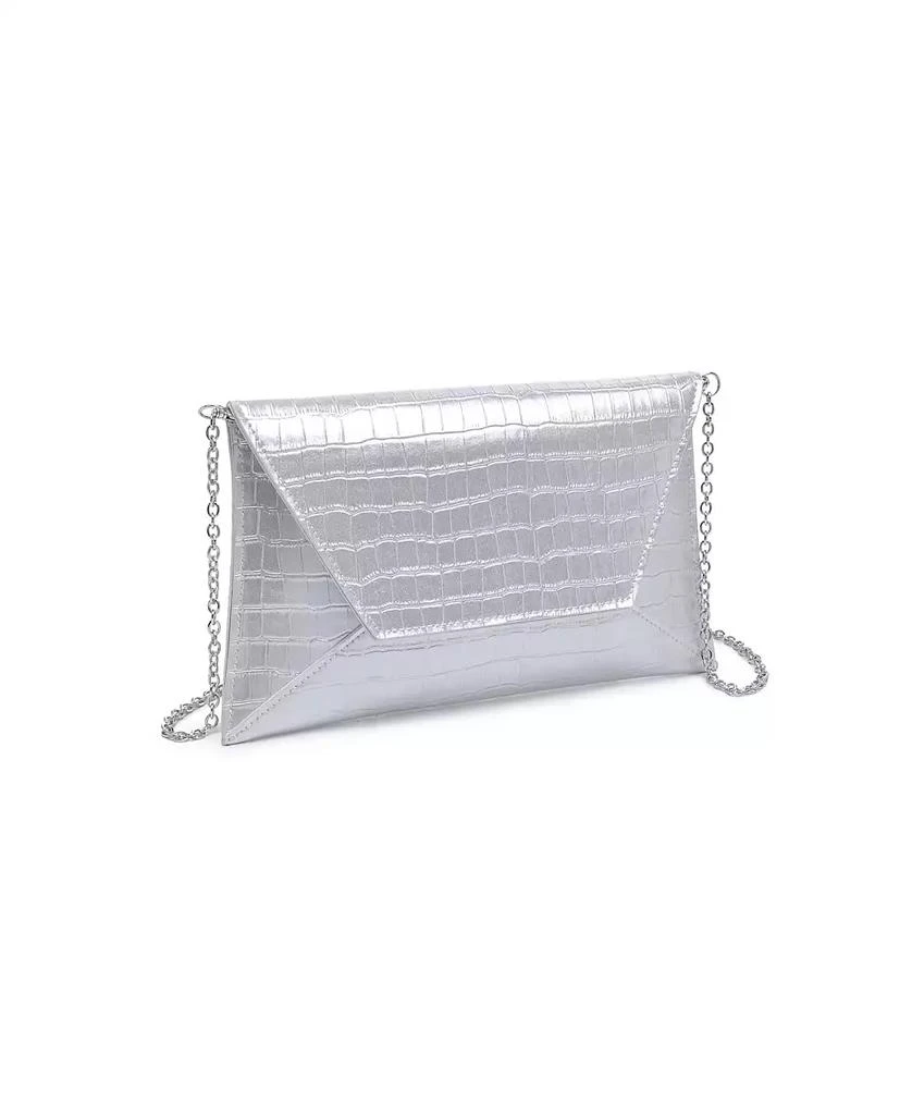 Urban Expressions Cora Croco Embossed Clutch 3