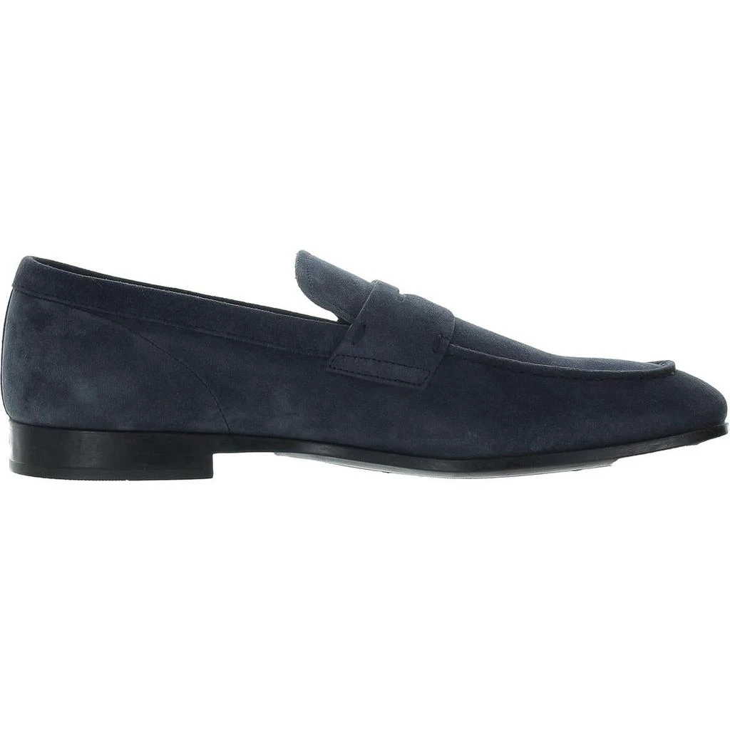 Tod's Mocassino Gomma Leggera Mens Solid Suede Loafers 2