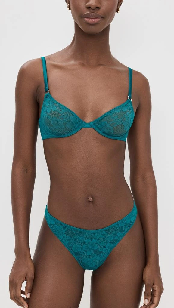 Fleur du Mal Fuller Cup Le Stretch Lace Demi Bra 4