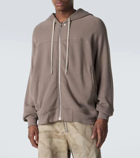 Rick Owens Cotton jersey hoodie 3