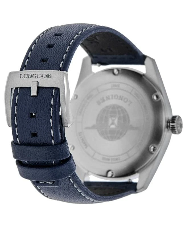 Longines Longines Spirit Automatic Blue Dial Leather Strap Men's Watch L3.410.4.93.0 4