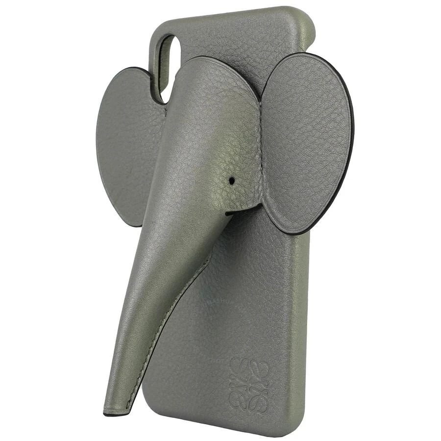 Loewe Elephant Cover For Iphone Xs Max In Pearlized Calfskin