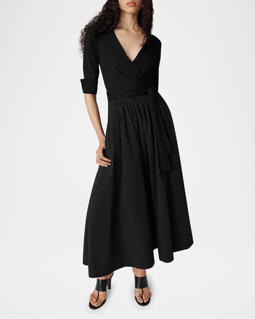 Diane von Furstenberg Ballerina A-Line Wrap Midi Dress 4