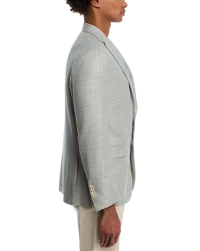 Jack Victor Silk 
Wool Plaid Regular Fit Sport Coat 4