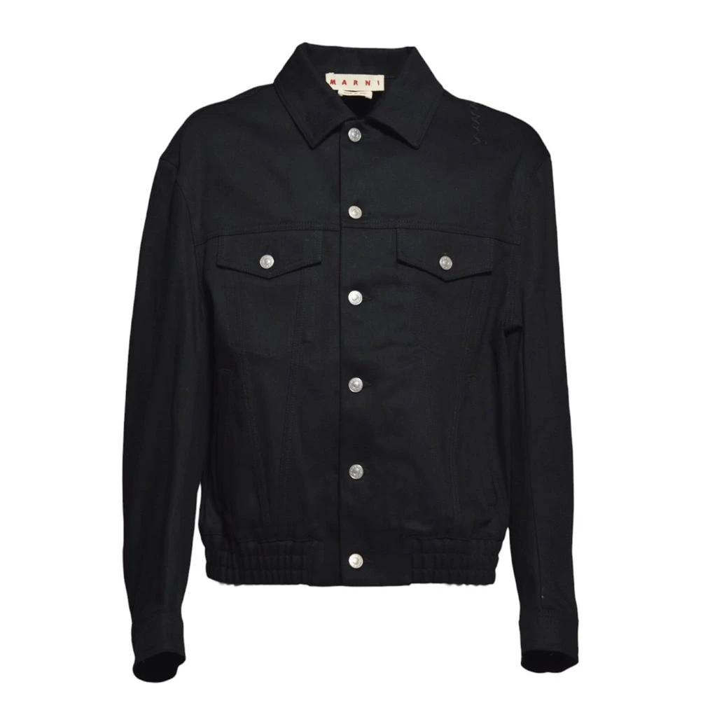 Marni Marni Straight Hem Denim Jacket 1