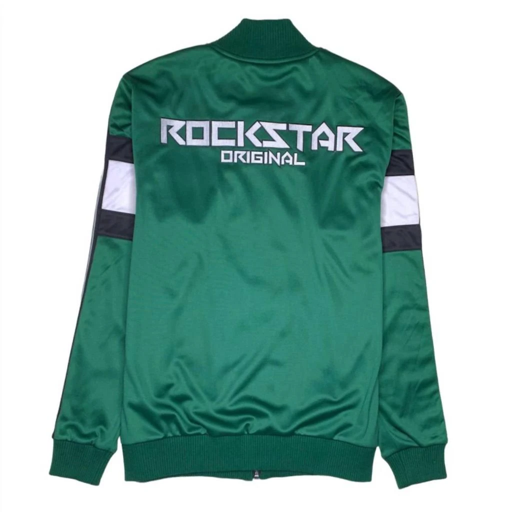 ROCKSTAR ORIGINAL Men's Zip-Up Jacket In Green 2