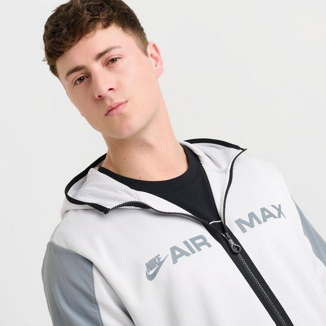 white air max hoodie