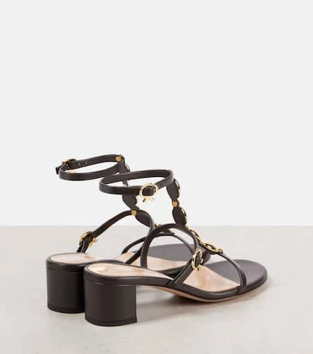 Gianvito Rossi 45 leather sandals 2