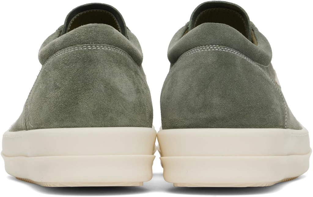 Rick Owens Green Hollywood Vintage Sneakers 2