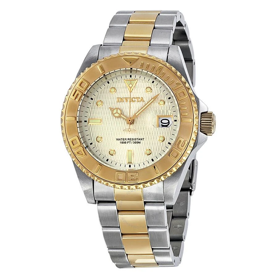 Invicta Pro Diver Automatic Champagne Dial Two-toneMens Watch 14343 1